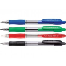 Penna a sfera a scatto Pilot Super Grip 0,7 mm blu 001532 (Conf.12)