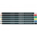 Matita vetrografica Staedtler Lumocolor Permanent Glasochrom 108 20 bianco 108 20-0 (Conf.12)
