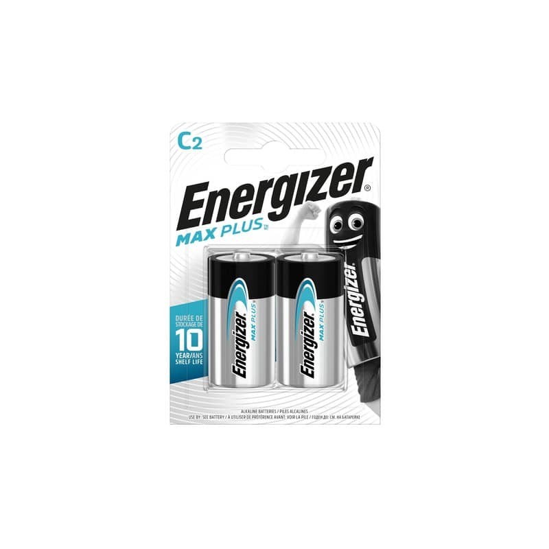 Batterie ENERGIZER Max Plus C  conf. da 2 - E301324203