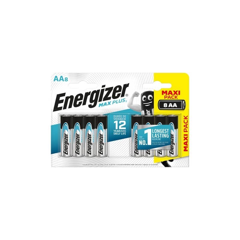 Batterie ENERGIZER Max Plus AA  conf. da 8 - E301324600