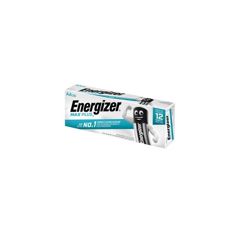 Batterie ENERGIZER Max Plus AA  conf. da 20 - E301323500