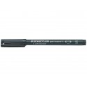Penna a punta sintetica Staedtler Lumocolor permanent pen 313 S nero 313-9 (Conf.10)