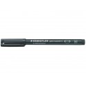 Penna a punta sintetica Staedtler Lumocolor permanent pen 317 M nero 317-9 (Conf.10)