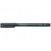 Penna a punta sintetica Staedtler Lumocolor permanent pen 318 F nero 318-9 (Conf.10)