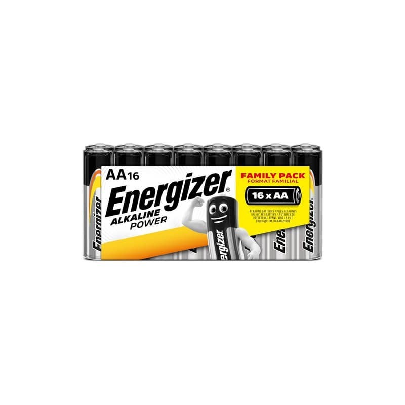 Batterie ENERGIZER Alkaline Power AA BP16 conf. da 16 - E302743800