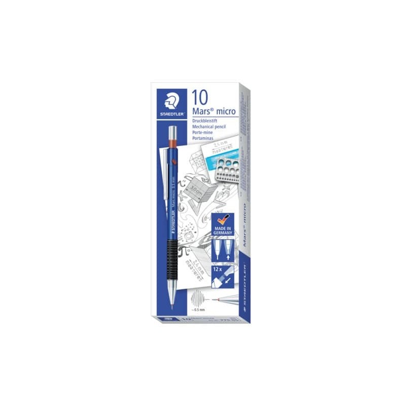 Portamine a scatto Staedtler Mars micro 775 B 0,5 mm 775 05