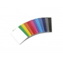 Maxi quaderno Pigna Monocromo A4 - 80 g/m² - 42 ff - 4F - assortiti - 02298874F (Conf.10)