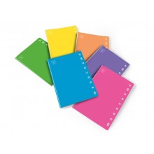 Maxi quaderno Pigna Monocromo Fluo A4 - 80 g/m² - 42 ff - 1R - assortiti - 02267921R (Conf.10)