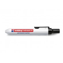 Marcatore permanente edding Retract 11 punta conica 1,5-3 mm nero E-11 001