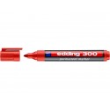 Marcatore permanente edding 300 punta tonda 1,5-3 mm rosso E-300 002 (Conf.10)