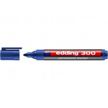 Marcatore permanente edding 300 punta tonda 1,5-3 mm blu E-300 003 (Conf.10)
