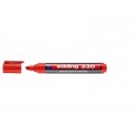 Marcatore permanente edding 330 punta scalpello 1-5 mm rosso E-330 002 (Conf.10)