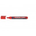 Marcatore permanente edding 330 punta scalpello 1-5 mm rosso E-330 002 (Conf.10)