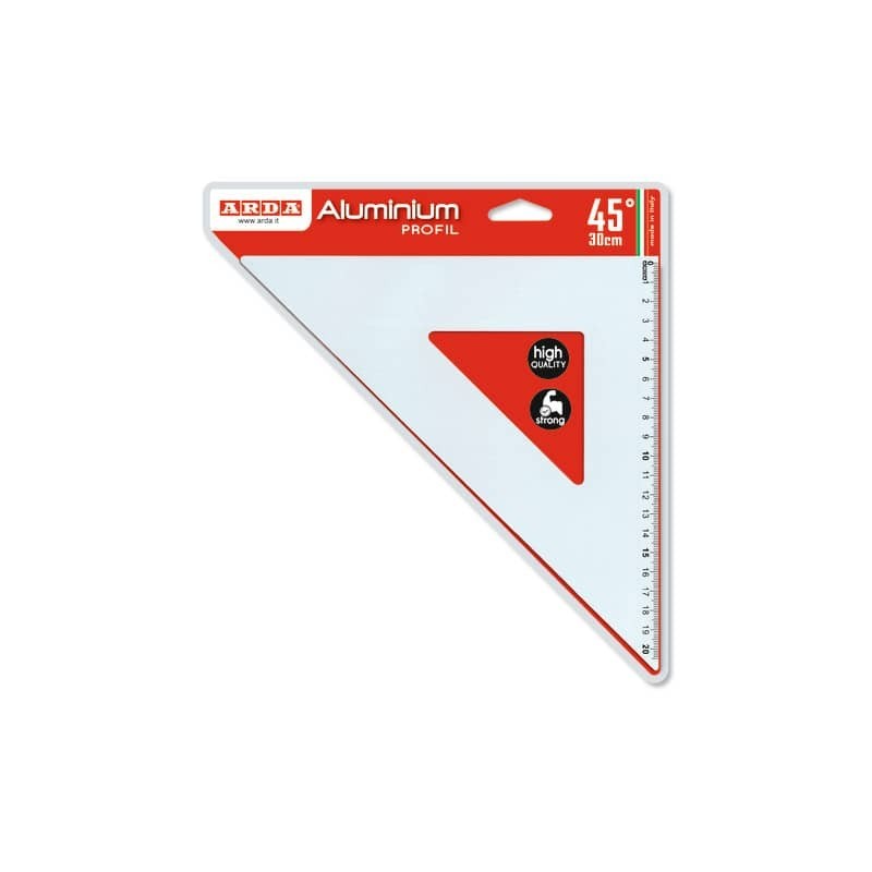 Squadra ARDA Linea Profil alluminio 45° 30 cm 18032