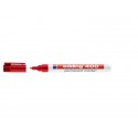 Marcatore permanente edding 400 punta conica 1 mm rosso E-400 002 (Conf.10)