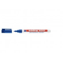 Marcatore permanente edding 400 punta conica 1 mm blu E-400 003 (Conf.10)