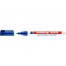 Marcatore permanente edding 400 punta conica 1 mm blu E-400 003 (Conf.10)