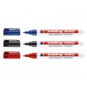 Marcatore permanente edding 400 punta conica 1 mm blu E-400 003 (Conf.10)