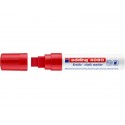 Marcatore a gesso liquido edding 4090 punta scalpello 4-15 mm rosso E-4090 002