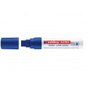 Marcatore a gesso liquido edding 4090 punta scalpello 4-15 mm blu E-4090 003