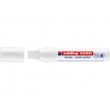 Marcatore a gesso liquido edding 4090 punta scalpello 4-15 mm bianco E-4090 049