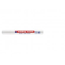 Marcatore a gesso liquido edding 4095 punta conica 2-3 mm bianco E-4095 049