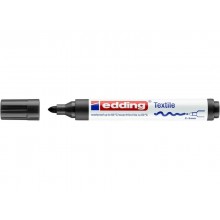 Marcatore per tessuti edding 4500 punta conica 2-3 mm nero E-4500 001 (Conf.10)