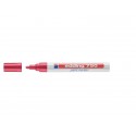 Marcatore a vernice edding 750 punta conica 2-4 mm rosso E-750 002