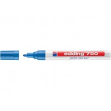 Marcatore a vernice edding 750 punta conica 2-4 mm blu E-750 003