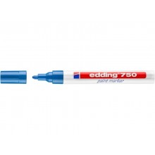 Marcatore a vernice edding 750 punta conica 2-4 mm blu E-750 003