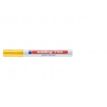 Marcatore a vernice edding 750 punta conica 2-4 mm giallo E-750 005