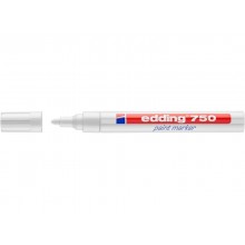 Marcatore a vernice edding 750 punta conica 2-4 mm bianco E-750 049
