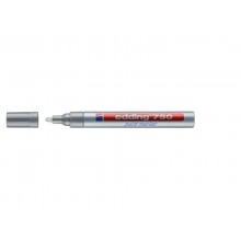 Marcatore a vernice edding 750 punta conica 2-4 mm argento E-750 054