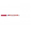 Marcatore a vernice edding 751 punta conica 1-2 mm rosso E-751 002