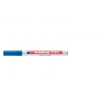 Marcatore a vernice edding 751 punta conica 1-2 mm blu E-751 003