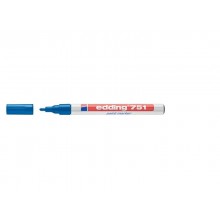 Marcatore a vernice edding 751 punta conica 1-2 mm blu E-751 003