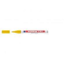 Marcatore a vernice edding 751 punta conica 1-2 mm giallo E-751 005