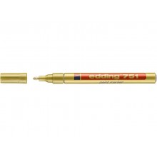 Marcatore a vernice edding 751 punta conica 1-2 mm oro E-751 053