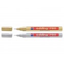 Marcatore a vernice edding 780 punta conica 0,8 mm argento E-780 054