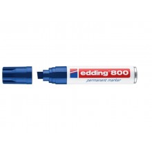 Marcatore permanente edding 800 punta scalpello 4-12 mm blu E-800 003