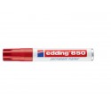 Marcatore permanente edding 850 punta scalpello 5-15 mm rosso E-850 002