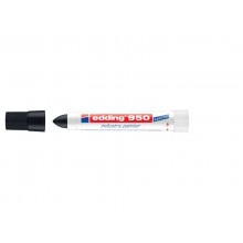 Marcatore a cera edding 950 punta conica 10 mm nero E-950 001