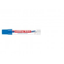 Marcatore a cera edding 950 punta conica 10 mm blu E-950 003