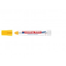 Marcatore a cera edding 950 punta conica 10 mm giallo E-950 005