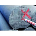 Marcatore a cera edding 950 punta conica 10 mm bianco E-950 049