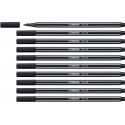 Pennarello Stabilo Pen 68 1 mm  nero - 68/46 (Conf.10)