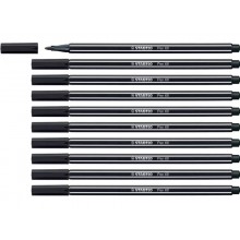 Pennarello Stabilo Pen 68 1 mm  nero - 68/46 (Conf.10)