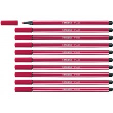 Pennarello Stabilo Pen 68 1 mm  rosso scuro - 68/50 (Conf.10)