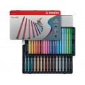 Pennarelli Stabilo Pen 68 1 mm scatola di metallo assortiti Conf. 40 pezzi - 6840-6
