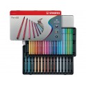 Pennarelli Stabilo Pen 68 1 mm scatola di metallo assortiti Conf. 40 pezzi - 6840-6